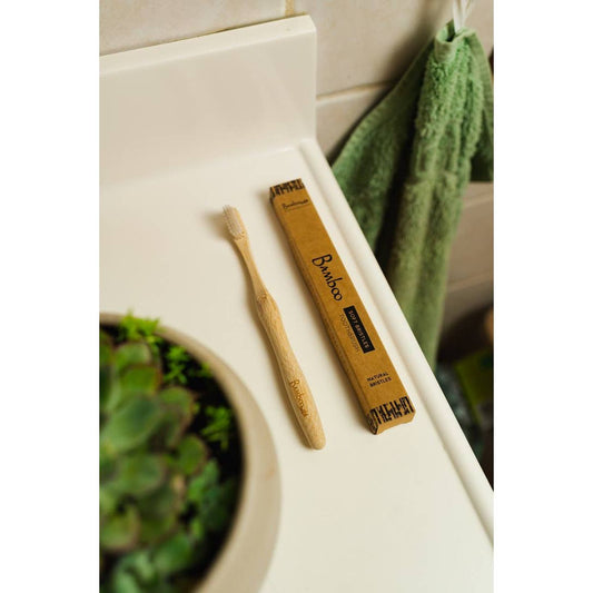 100% Compostable Bamboo Toothbrush