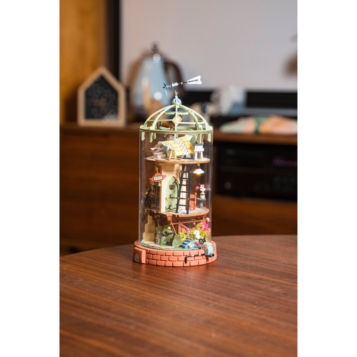 DIY Miniature House Kit: Domed Loft