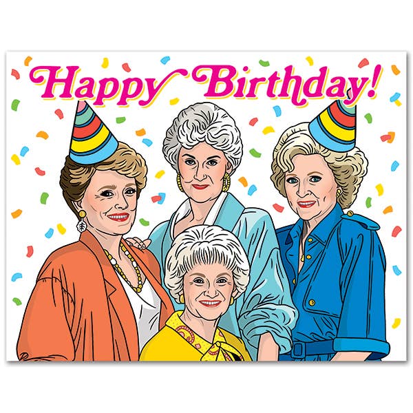 Golden Girls Birthday Card