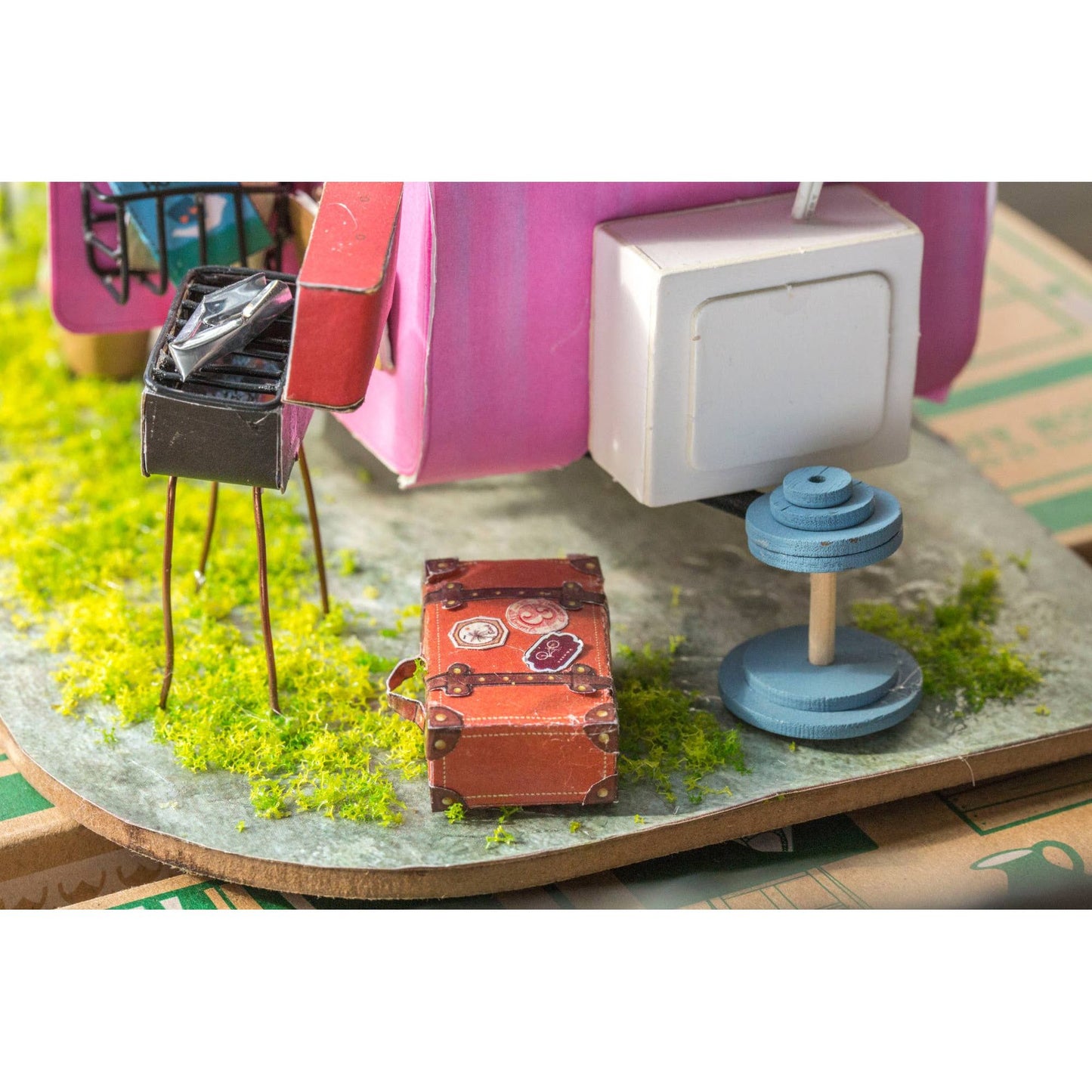 DIY Miniature House Kit: Happy Camper