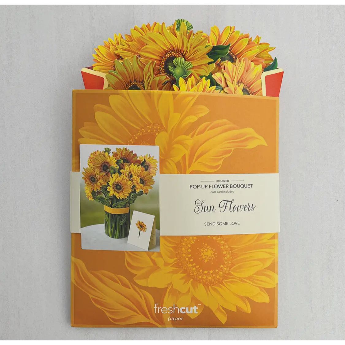 Sunflowers Pop Up Greeting Card