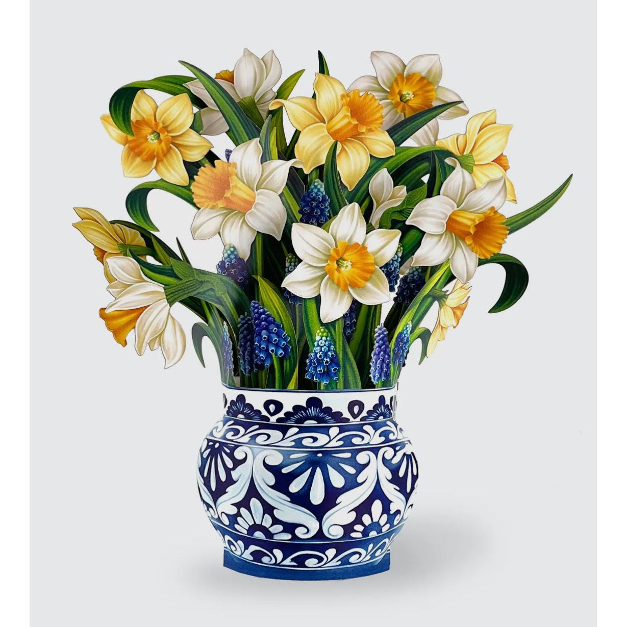 English Daffodils Pop Up Greeting Card