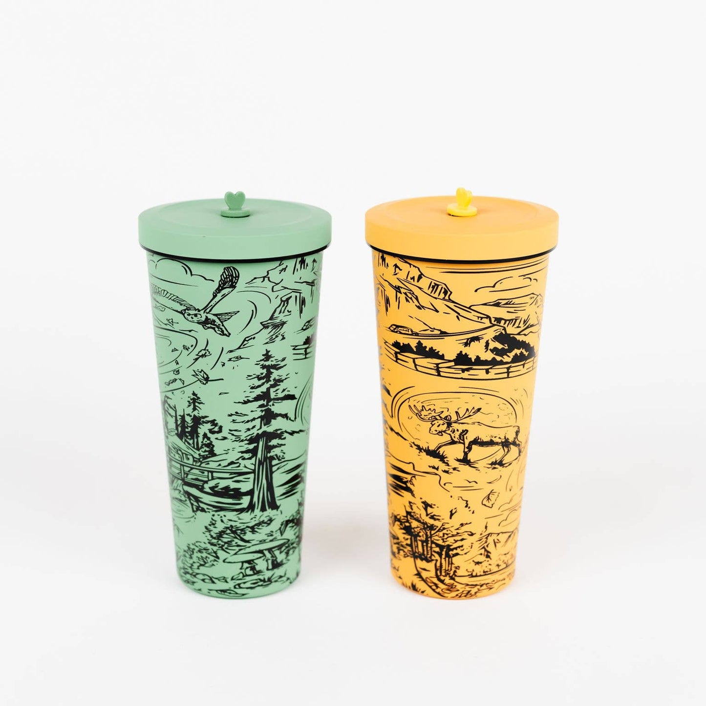 Mystic Moose Travel Tumbler