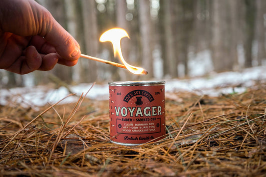 Voyager | Amber + Smoked Oud 8oz Soy Candle